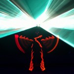 Eine andere Dimension: Laser & Schwarzlicht Show